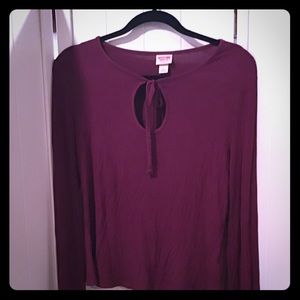 Mossimo supply company size Large long sleeve